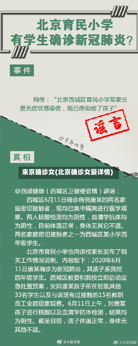 来京确诊女(北京确诊女婴详情)-第3张图片