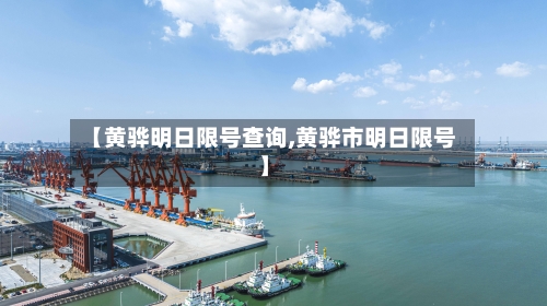 【黄骅明日限号查询,黄骅市明日限号】-第2张图片