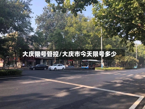 大庆限号管控/大庆市今天限号多少-第3张图片