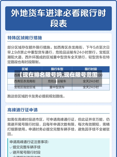 【现在排名限号吗,现在限号范围】-第2张图片