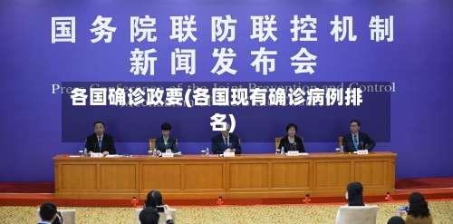 各国确诊政要(各国现有确诊病例排名)