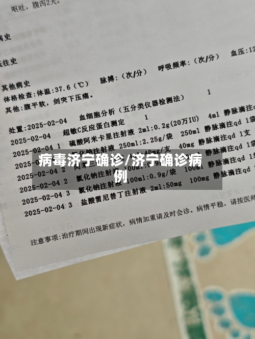 病毒济宁确诊/济宁确诊病例-第2张图片