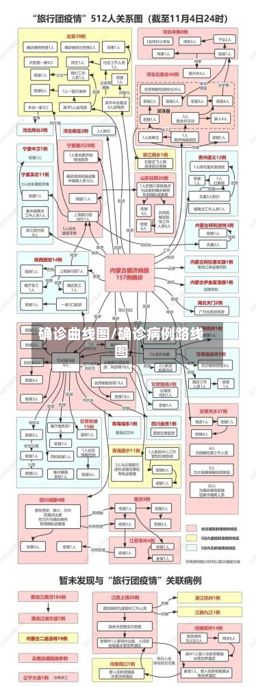 确诊曲线图/确诊病例路线图