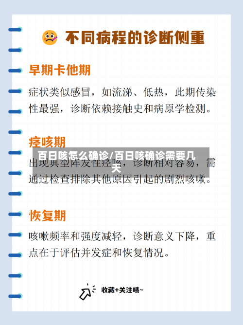 百日咳怎么确诊/百日咳确诊需要几天-第2张图片