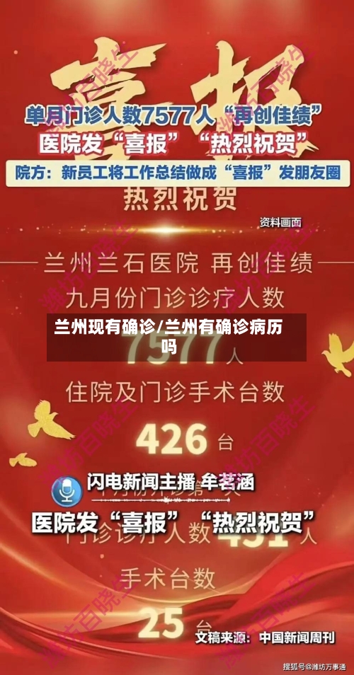 兰州现有确诊/兰州有确诊病历吗-第3张图片