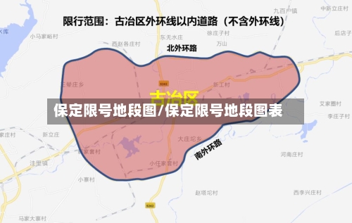 保定限号地段图/保定限号地段图表