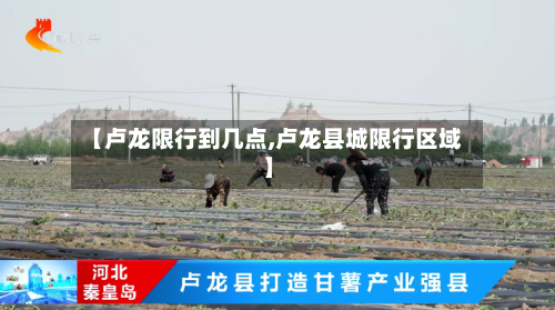 【卢龙限行到几点,卢龙县城限行区域】-第2张图片