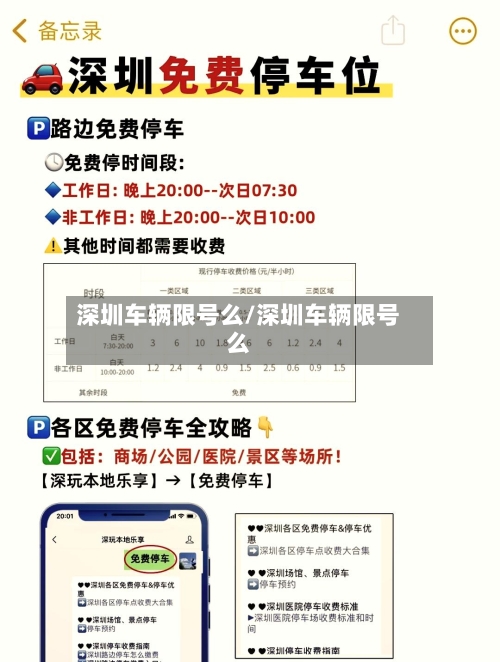 深圳车辆限号么/深圳车辆限号么