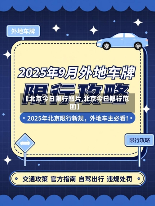 【北京今日限行图片,北京今日限行范围】