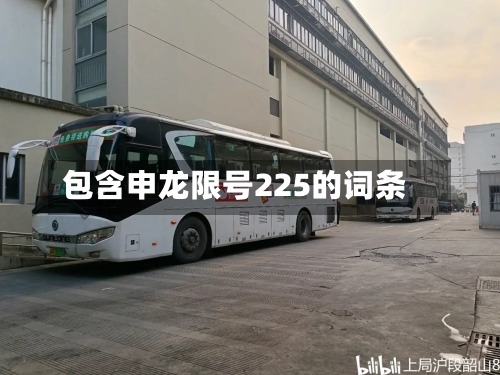 包含申龙限号225的词条-第2张图片