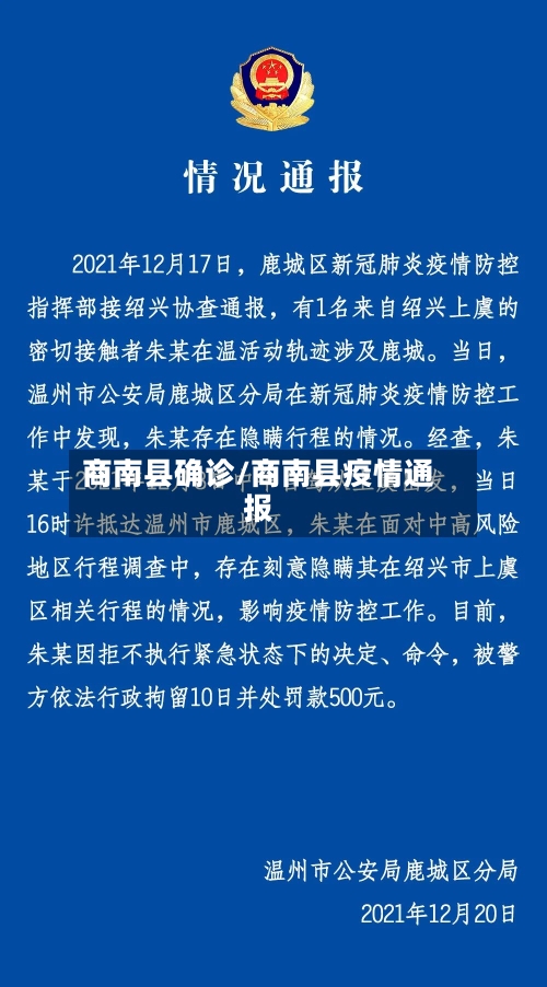 商南县确诊/商南县疫情通报-第2张图片