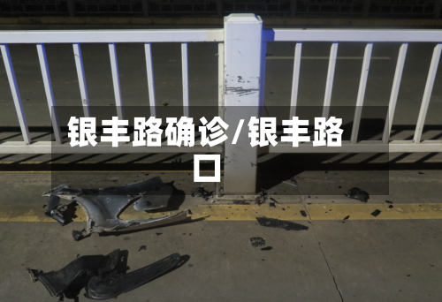 银丰路确诊/银丰路口-第2张图片