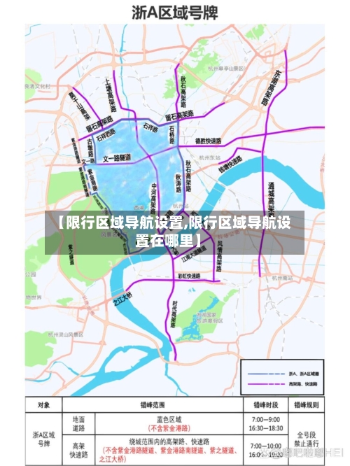 【限行区域导航设置,限行区域导航设置在哪里】