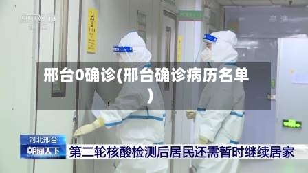 邢台0确诊(邢台确诊病历名单)