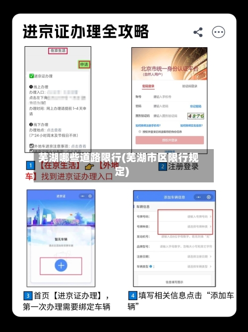 芜湖哪些道路限行(芜湖市区限行规定)