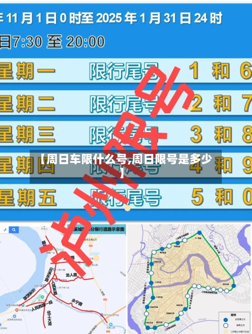 【周日车限什么号,周日限号是多少】