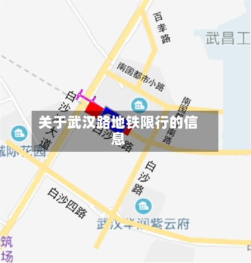 关于武汉路地铁限行的信息