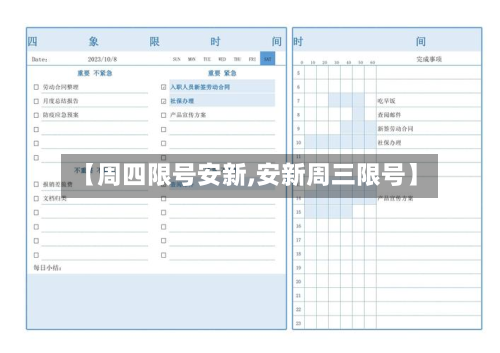 【周四限号安新,安新周三限号】