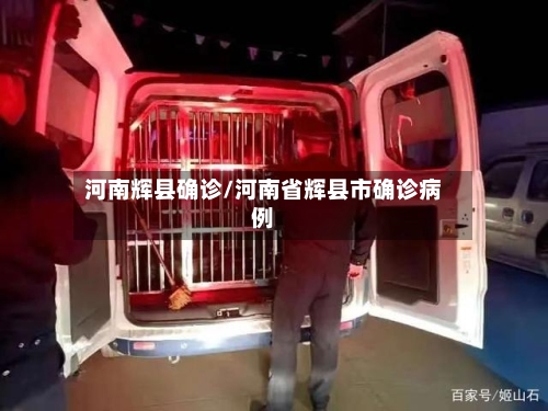 河南辉县确诊/河南省辉县市确诊病例