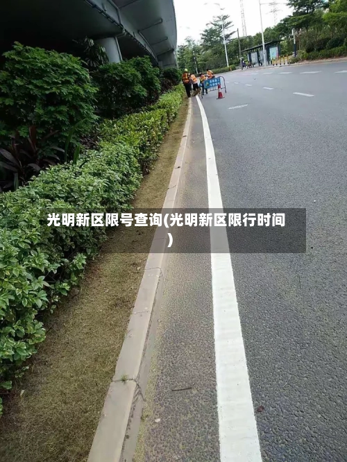 光明新区限号查询(光明新区限行时间)-第3张图片