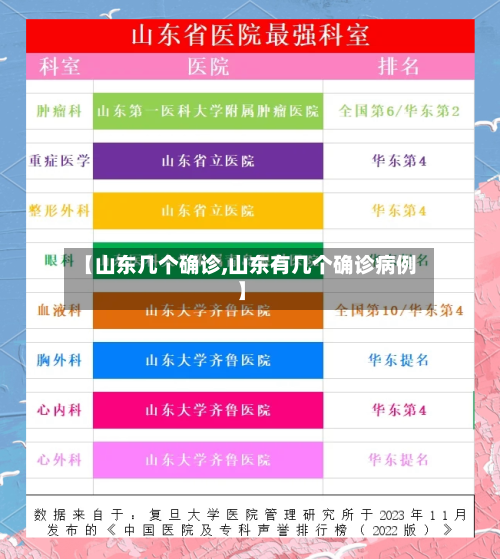 【山东几个确诊,山东有几个确诊病例】