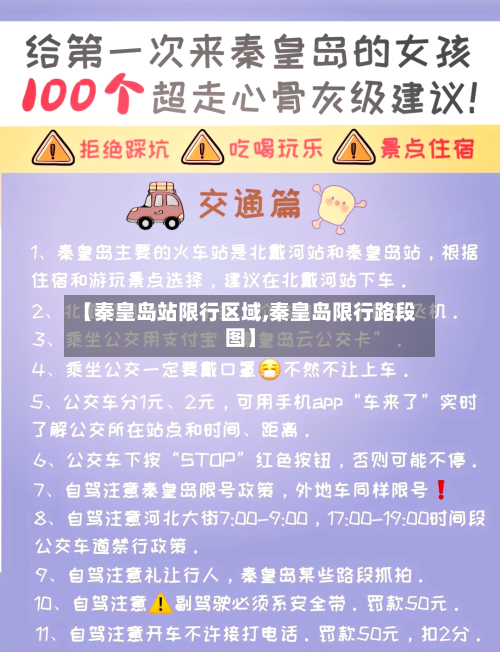 【秦皇岛站限行区域,秦皇岛限行路段图】-第2张图片