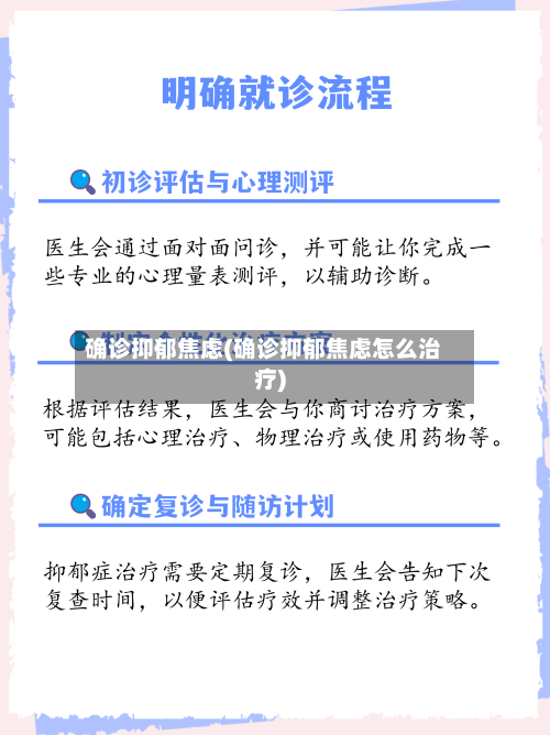 确诊抑郁焦虑(确诊抑郁焦虑怎么治疗)-第2张图片
