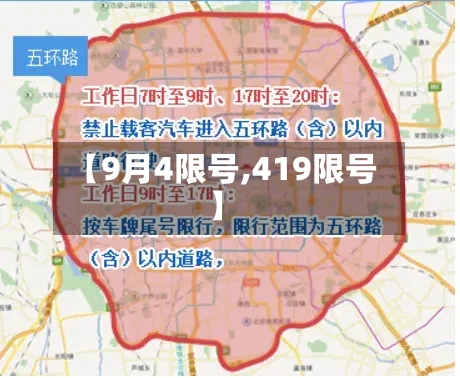 【9月4限号,419限号】