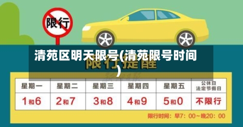 清苑区明天限号(清苑限号时间)-第2张图片