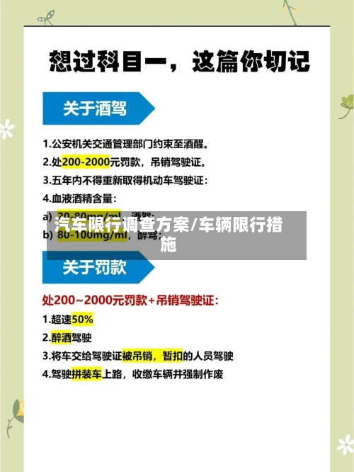 汽车限行调查方案/车辆限行措施-第2张图片
