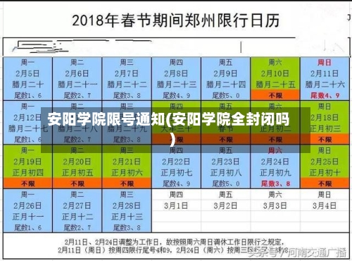 安阳学院限号通知(安阳学院全封闭吗)-第2张图片