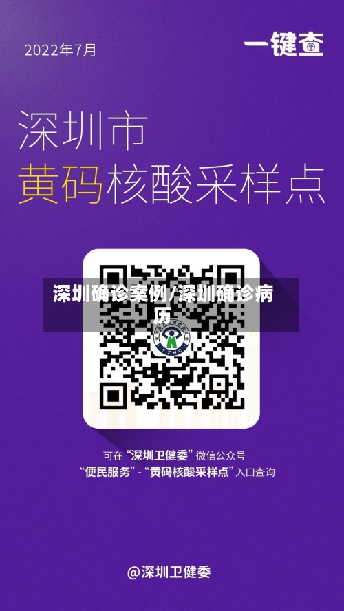 深圳确诊案例/深圳确诊病历
