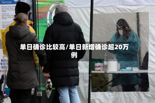 单日确诊比较高/单日新增确诊超20万例-第3张图片