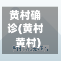 黄村确诊(黄村黄村)-第2张图片