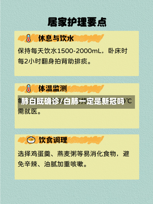 肺白既确诊/白肺一定是新冠吗-第2张图片