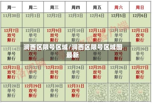 涧西区限号区域/涧西区限号区域图最新-第2张图片