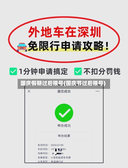 国庆假期过后限号(国庆节过后限号)-第2张图片