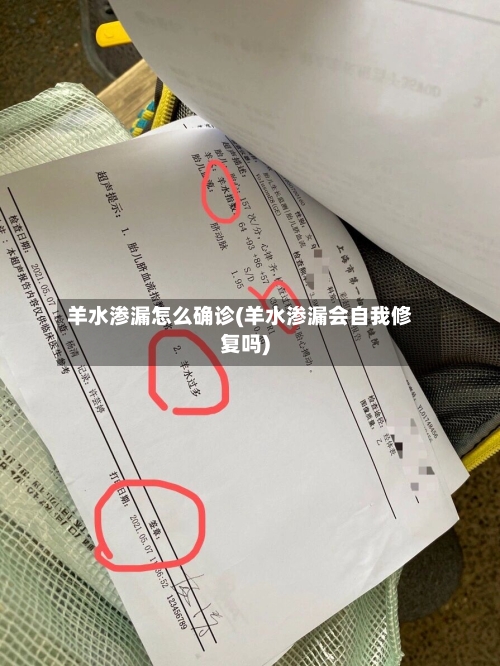 羊水渗漏怎么确诊(羊水渗漏会自我修复吗)