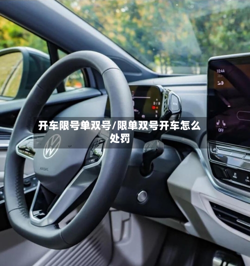 开车限号单双号/限单双号开车怎么处罚