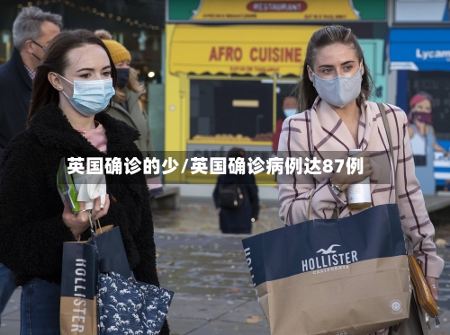 英国确诊的少/英国确诊病例达87例