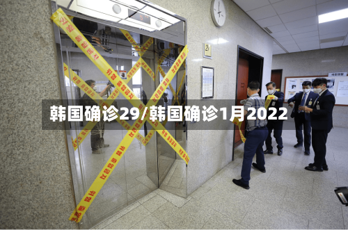 韩国确诊29/韩国确诊1月2022-第2张图片