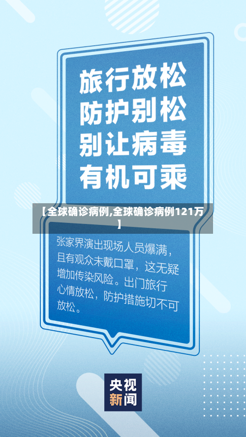 【全球确诊病例,全球确诊病例121万】