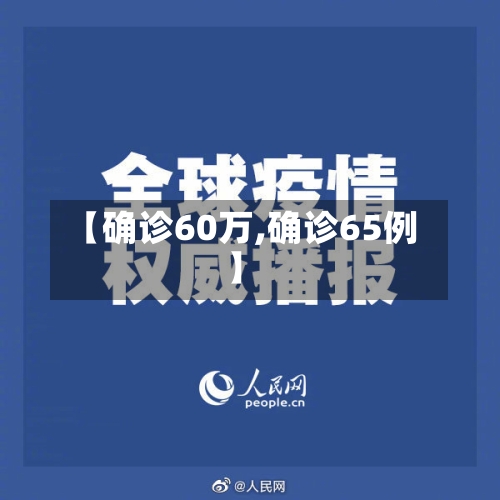 【确诊60万,确诊65例】-第3张图片