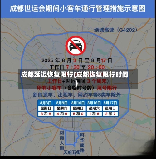 成都延迟恢复限行(成都恢复限行时间)
