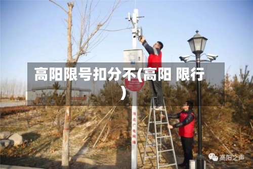 高阳限号扣分不(高阳 限行)-第2张图片