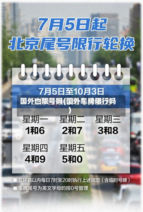国外也限号吗(国外车牌限行吗)-第3张图片
