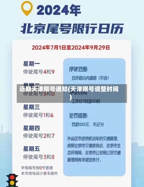 近期天津限号通知(天津限号调整时间)