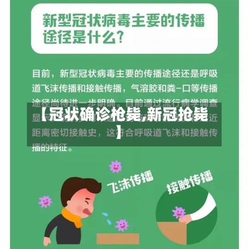 【冠状确诊枪毙,新冠抢毙】-第3张图片