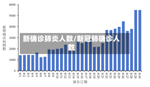 新确诊肺炎人数/新冠肺确诊人数