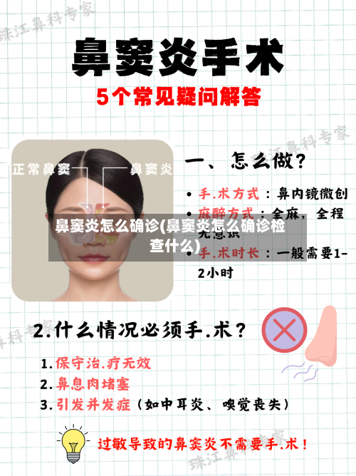 鼻窦炎怎么确诊(鼻窦炎怎么确诊检查什么)